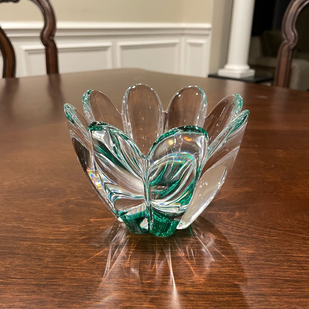 Brand New Vintage Small Orrefors Vase Bowl